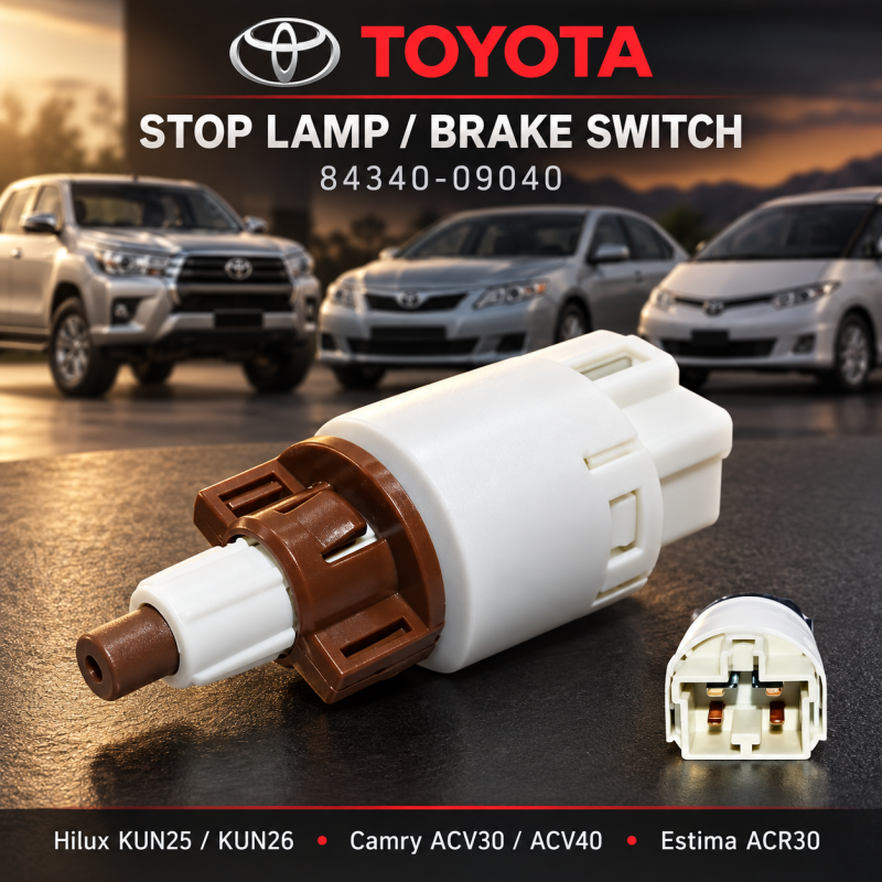 Toyota Hilux Kun25 Kun26 Camry Acv30 Acv40 Estima Acr30 Stop Lamp Switch Brake Switch(84340-09040)
