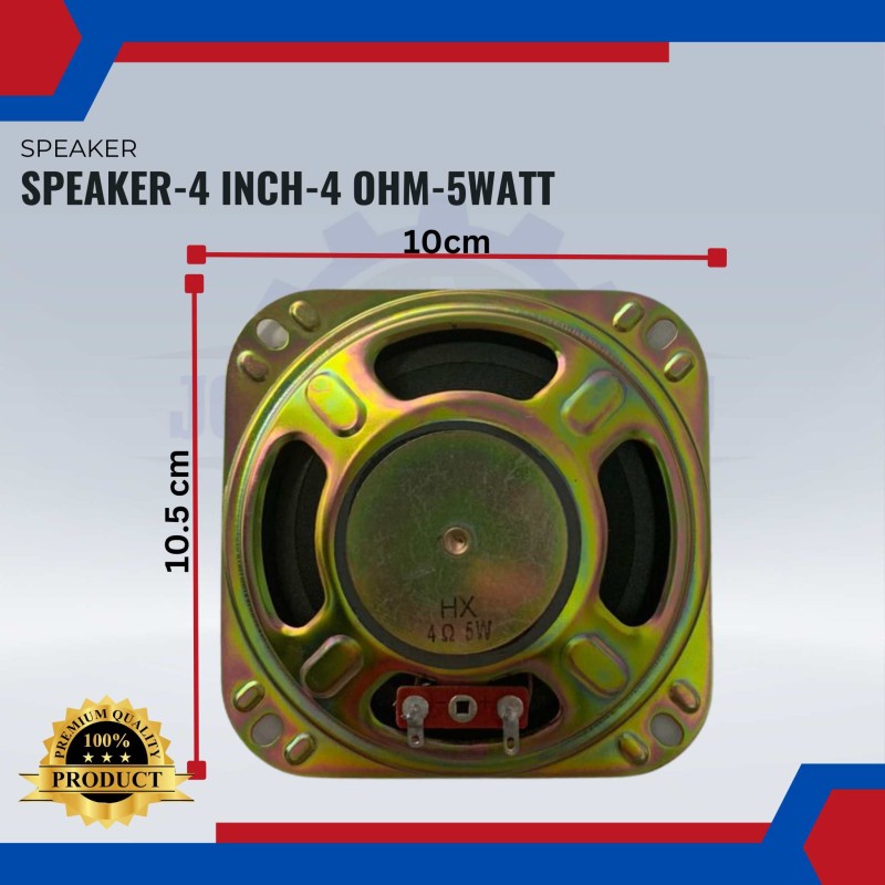 Speker-Speaker-4 inch-4 Ohm-5 Watt