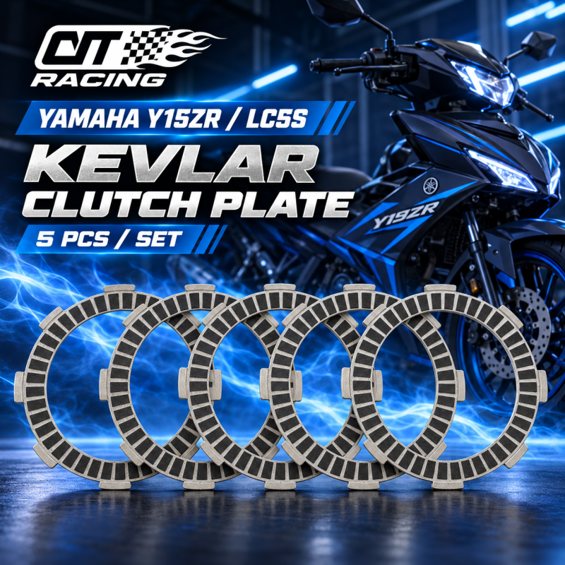 CYT RACING YAMAHA Y15ZR/LC5S RACING KEVLAR CLUTCH PLATE (5 PCS /SET )
