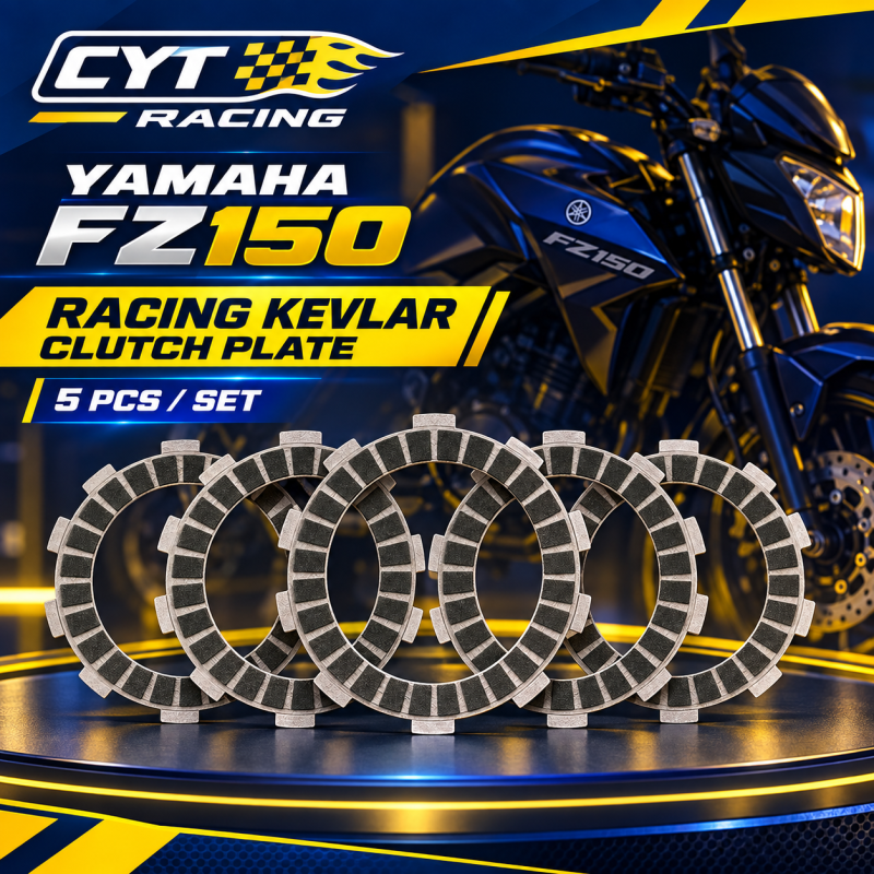CYT RACING YAMAHA FZ150 RACING KEVLAR CLUTCH PLATE ( 5PCS /SET )