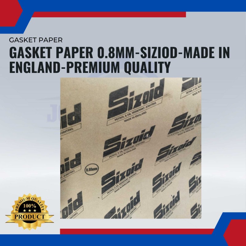 Gasket Paper 0.8mm-Siziod-Made In England-Premium Quality
