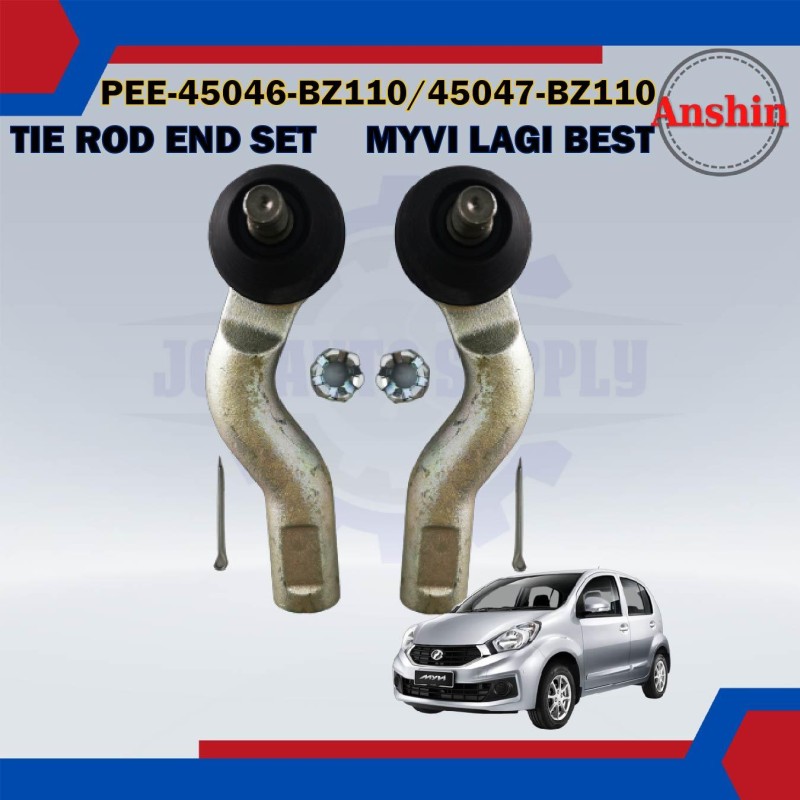 Tie Rod End Set-Perodua Myvi Icon Myvi Lagibest-Anshin-PEE-45046-BZ110/45047-BZ110
