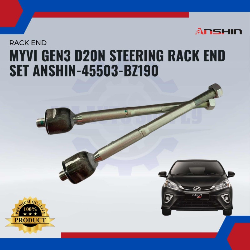 Rack End Set-Myvi Gen3 D20N-ANSHIN-45503-BZ190