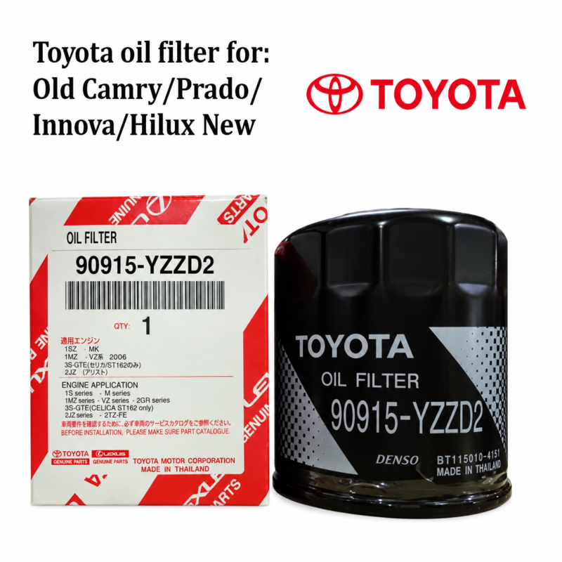 ORIGINAL & OEM TOYOTA OIL FILTER (90915-YZZD2)
