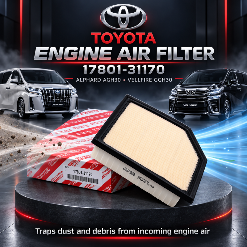 Toyota Alphard Agh30 & Vellfire Ggh30 Engine Air Filter (17801-31170)