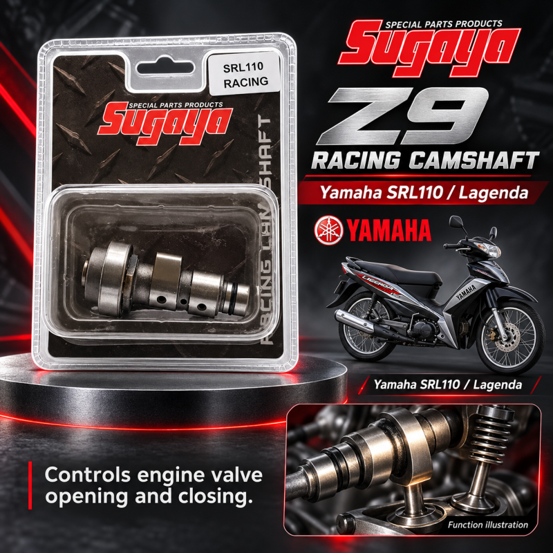 SUGAYA Z9 RACING CAM SHAFT YAMAHA SRL110 / LAGENDA