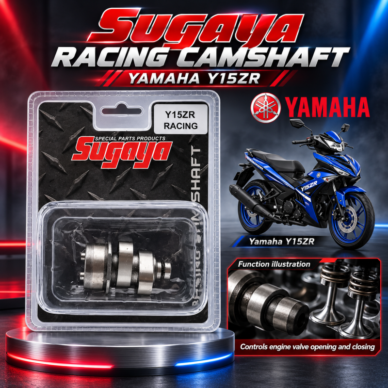 SUGAYA Z9 RACING CAM SHAFT [HEAVY DUTY] YAMAHA LC135 / LC / Y15 / Y15ZR / YSUKU / FZ / FZ150