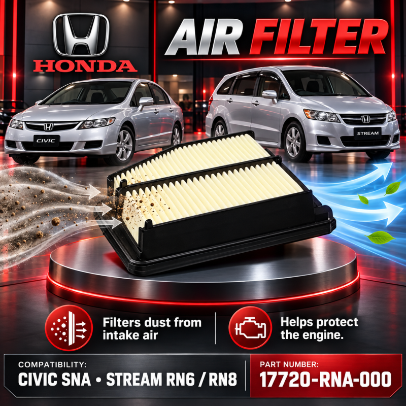 HONDA CIVIC SNA/STREAM RN6, RN8 AIR FILTER (17720-RNA-000)