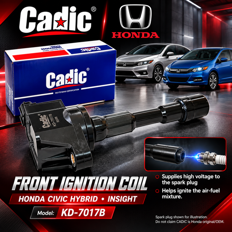 ORIGINAL CADIC HONDA CIVIC TRO (HYBIRD) & INSIGHT IGNITION PLUG COIL(FRONT)