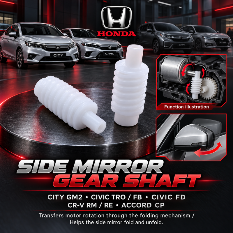 Honda City Gm2 , Civic Tro Fb , Civic Fd , Crv Rm , Crv Re , Accord Cp Side Mirror Shaft (Oem)