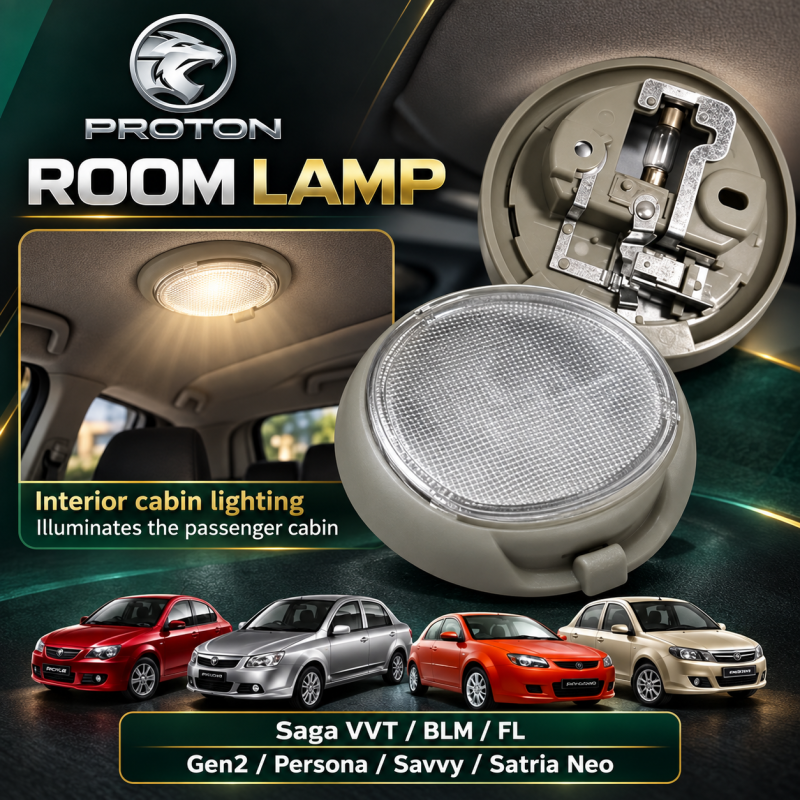 Original Proton Genuine Saga vvt Blm Fl Gen2 Persona Savvy Satria Neo Room Lamp