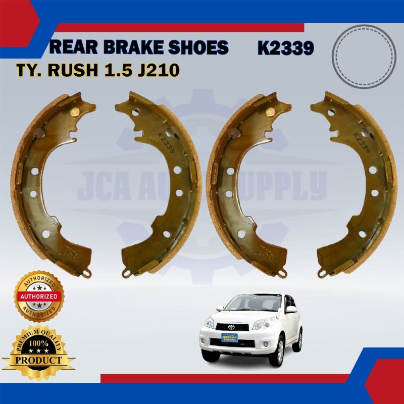 Rear Brake Shoe Set-Toyota Rush 1.5 J210-K2339