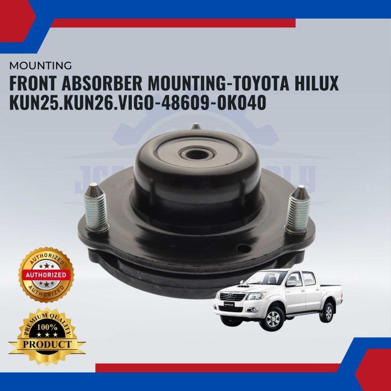 Front Absorber Mounting-Toyota Hilux Vigo KUN25-KUN26-Fortuner KUN50-TGN51-48609-0K040