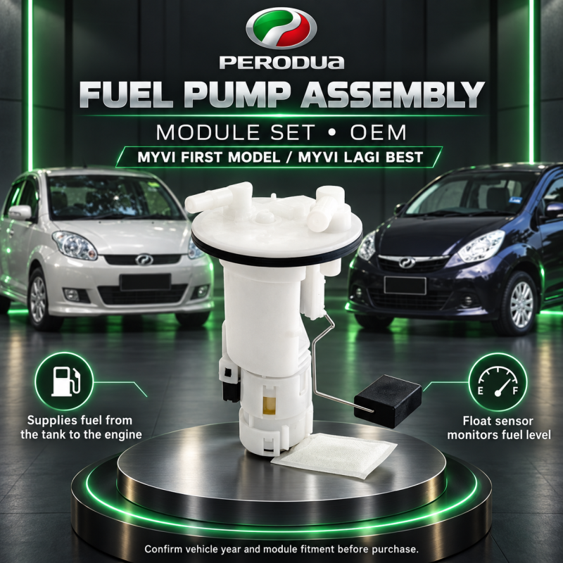 PERODUA MYVI FIRST MODEL AND MYVI LAGI BEST FUEL PUMP ASSEMBLY MODULE SET (OEM) 23210-BZ020