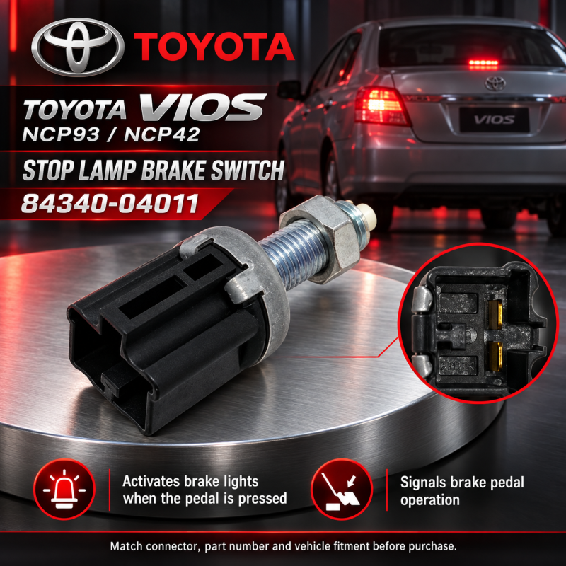 TOYOTA VOIS NCP93 /NCP42 STOP BRAKE SWITCH 84340-04011