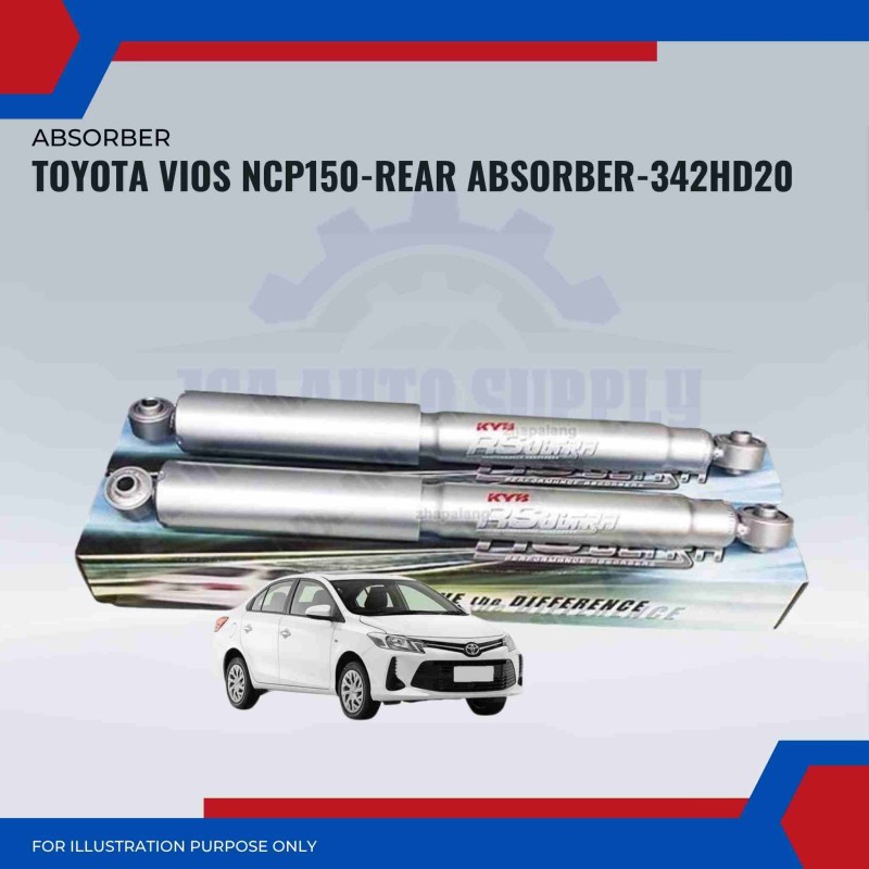 Rear Absorber Set-Toyota Vios NCP150-342HD20