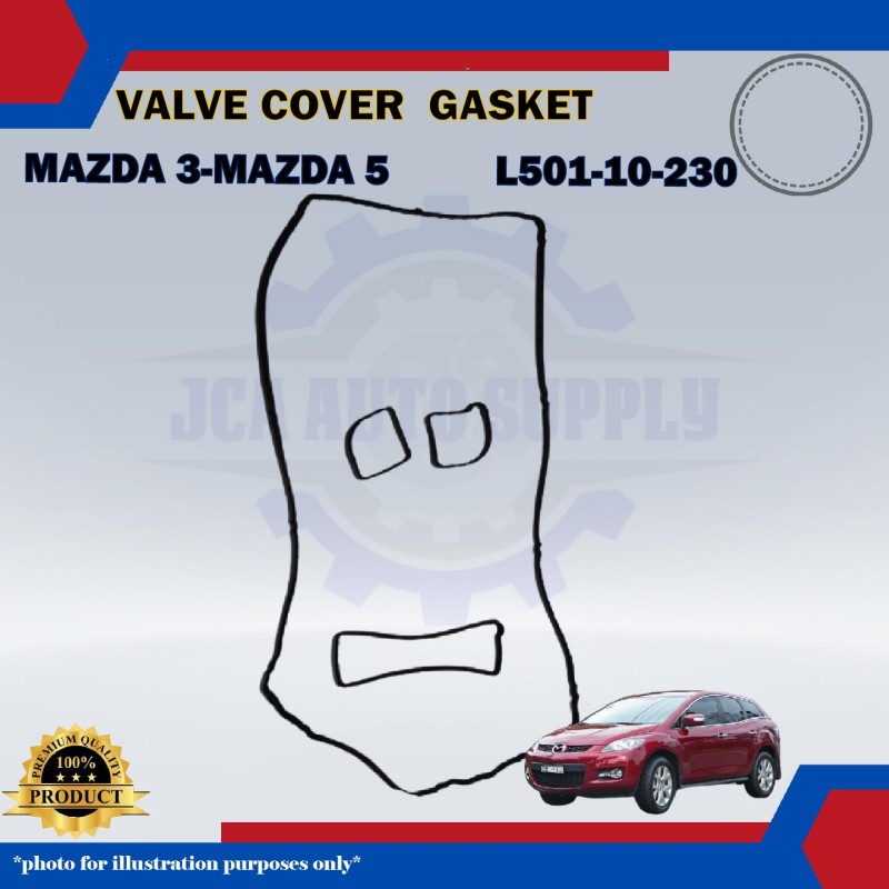 Valve Cover Gasket-Mazda 3-5-6 (2008)-CX7 2.0cc/2.5cc-Ford Focus (2005)-L501-10-230