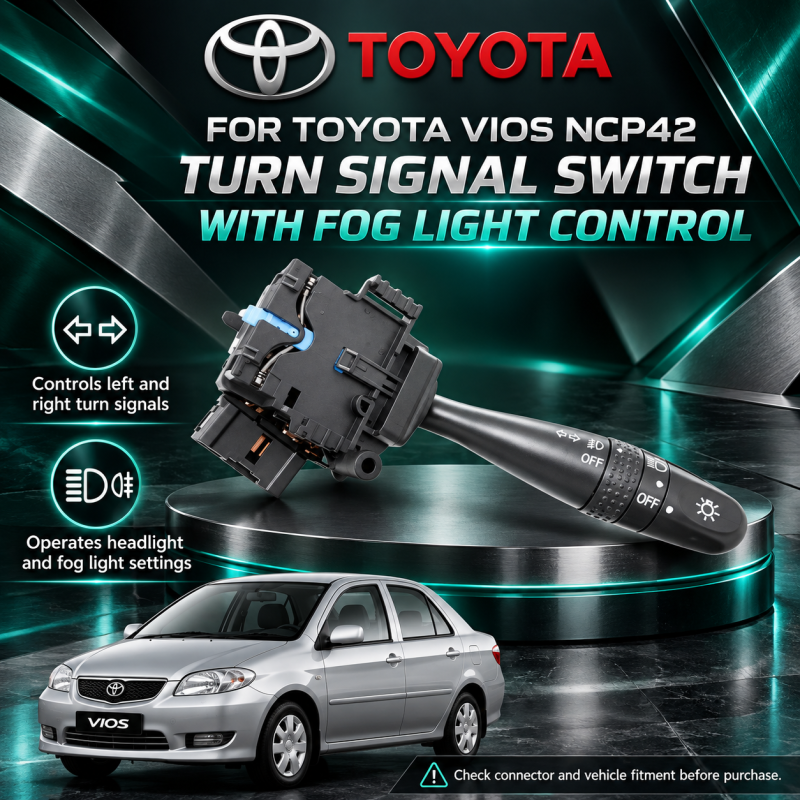 TOYOTA VIOS NCP42 TURN SIGNAL SWITCH WITH SPORT LIGHT 84140-0D060
