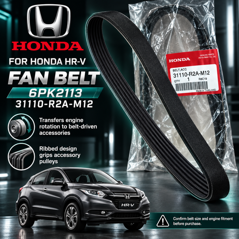 6PK2113 Honda Hrv Fan Belt (31110-R2A-M12)