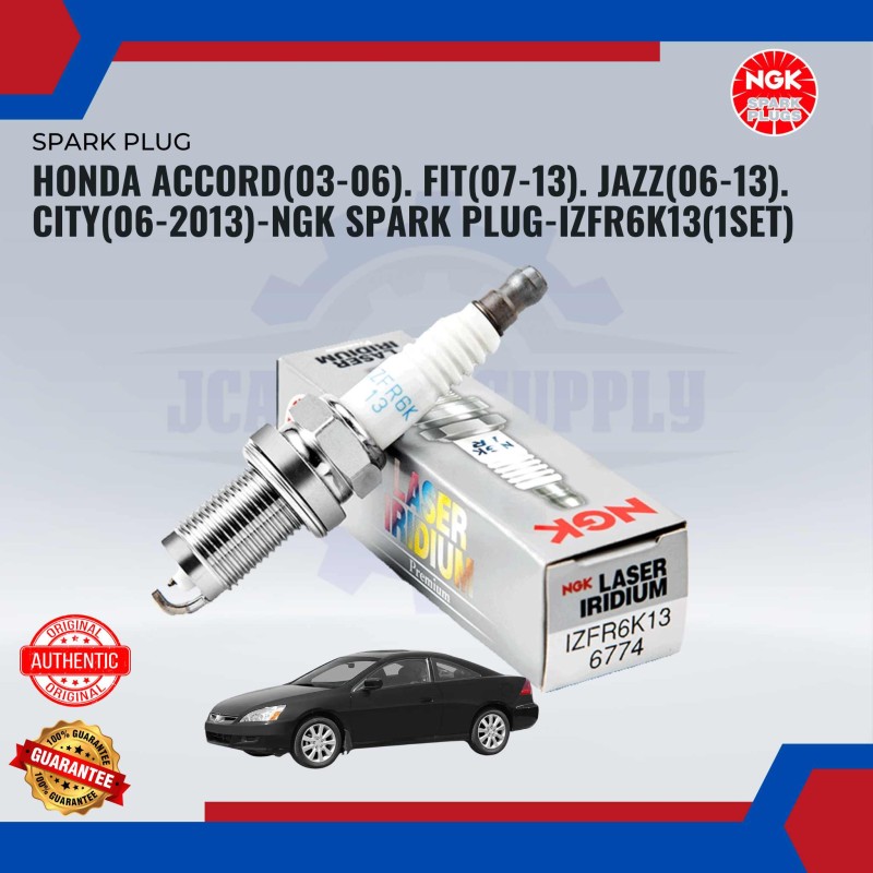 Spark Plug Set-Honda Accord-Fit-Jazz-City-IZFR6K13