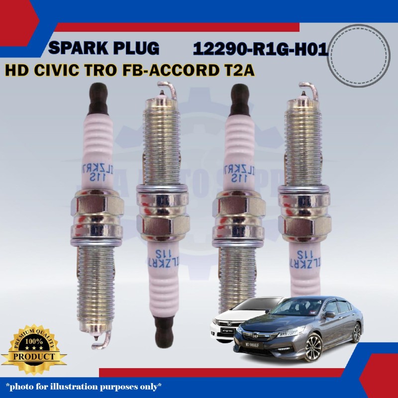 Honda Super Iridium Spark Plug-Honda Civic FB-Accord T2A-CRV TOA-12290-R1G-H01-SILZKR7C11S