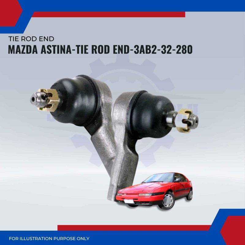 Tie Rod End Set-Mazda Astina-3AB2-32-280