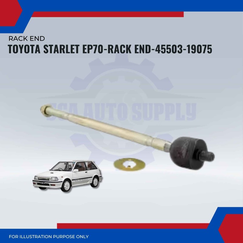 Rack End-Toyota Starlet EP70-45503-19075