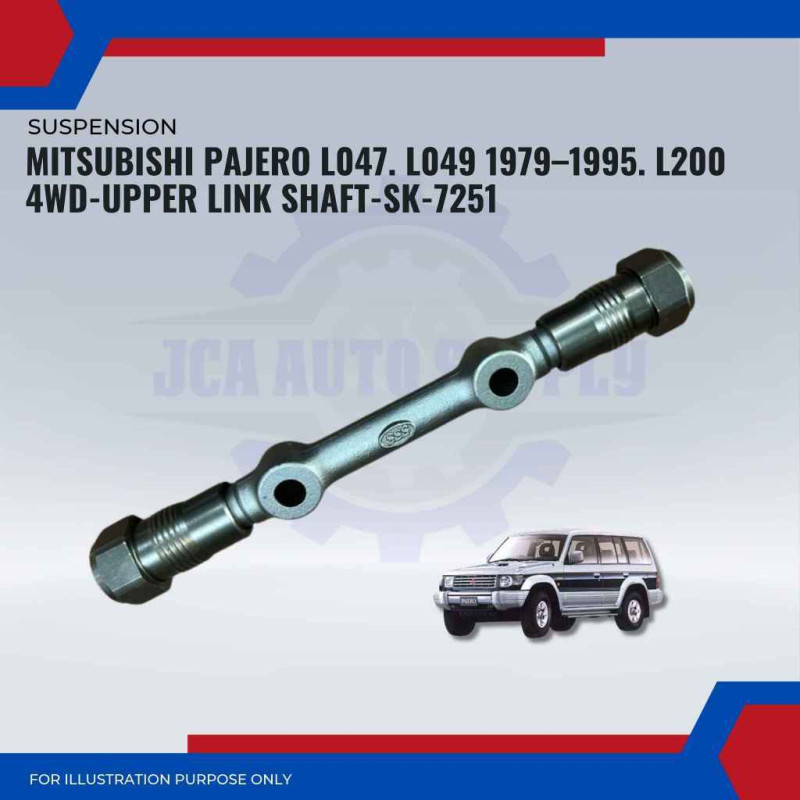 Mitsubishi Pajero L047. L049 1979–1995. L200 4WD-Upper Link Shaft--SK-7251