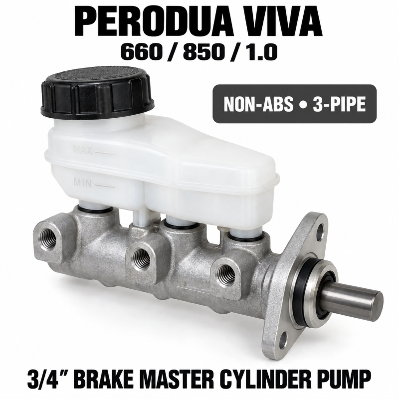 Perodua Viva 660 850 1.0CC (2Pipe/3Pipe) (ABS/NON ABS/3/4') Cylinder Brake Master Pump