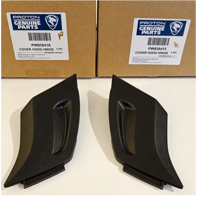 Proton Saga MC3 2026 Windscreen Wiper Panel Grille Side Seal Cover / Hood Hinge Cover PW938415 Left / PW938416 Right