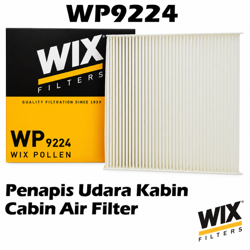 WIX BY MANN And HUMMEL Cabin Air Filter WP9224 / WP9225 For Honda Civic SNA/TRO, Accord SDA/TAO/T2A, CRV SWA/TOA, Odyssey RB3