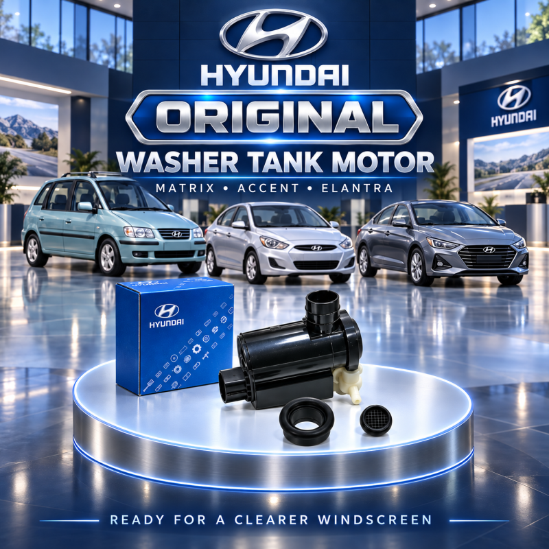 Hyundai Matrix, Accent, Elantra Washer Tank Motor