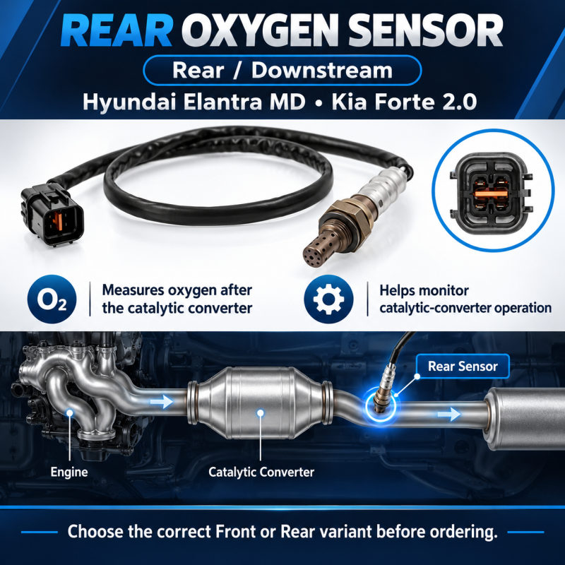 Oxygen Sensor / O2 Sensor / Exhaust Sensor Front Hyundai Elantra MD / Kia Forte 2.0
