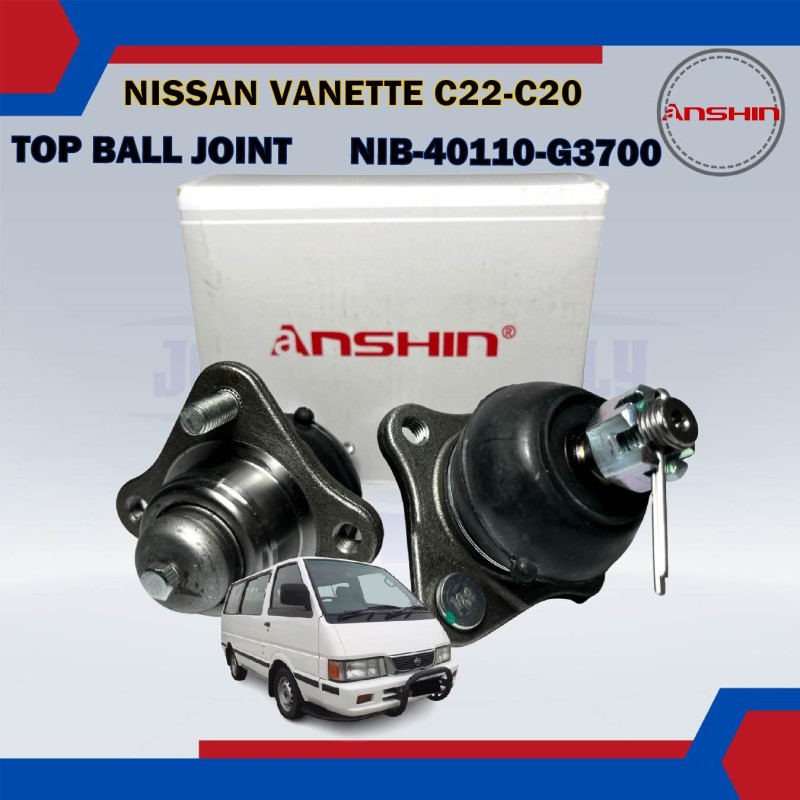Top Ball Joint-Nissan Vanette C20-C22-Anshin-NIB-40110-G3700