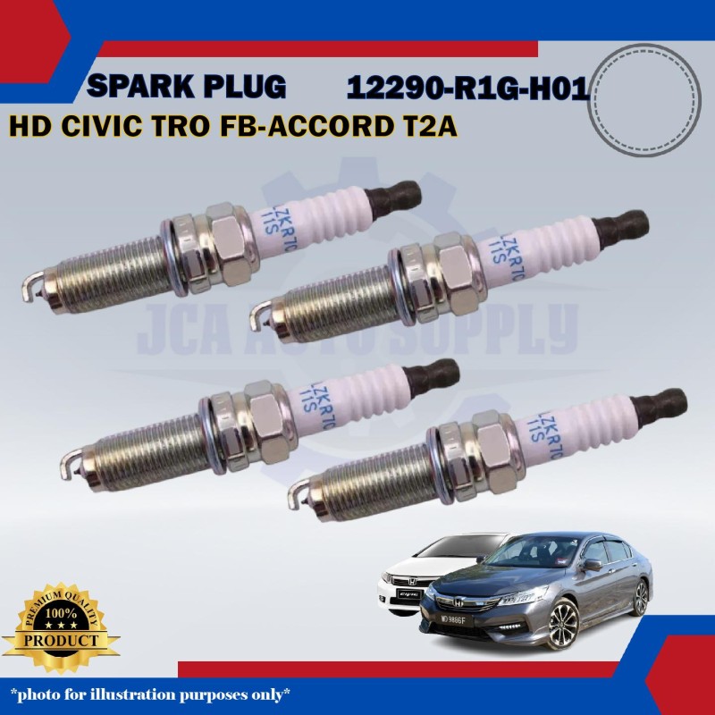Honda Super Iridium Spark Plug-Honda Civic FB-Accord T2A-CRV TOA-12290-R1G-H01-SILZKR7C11S